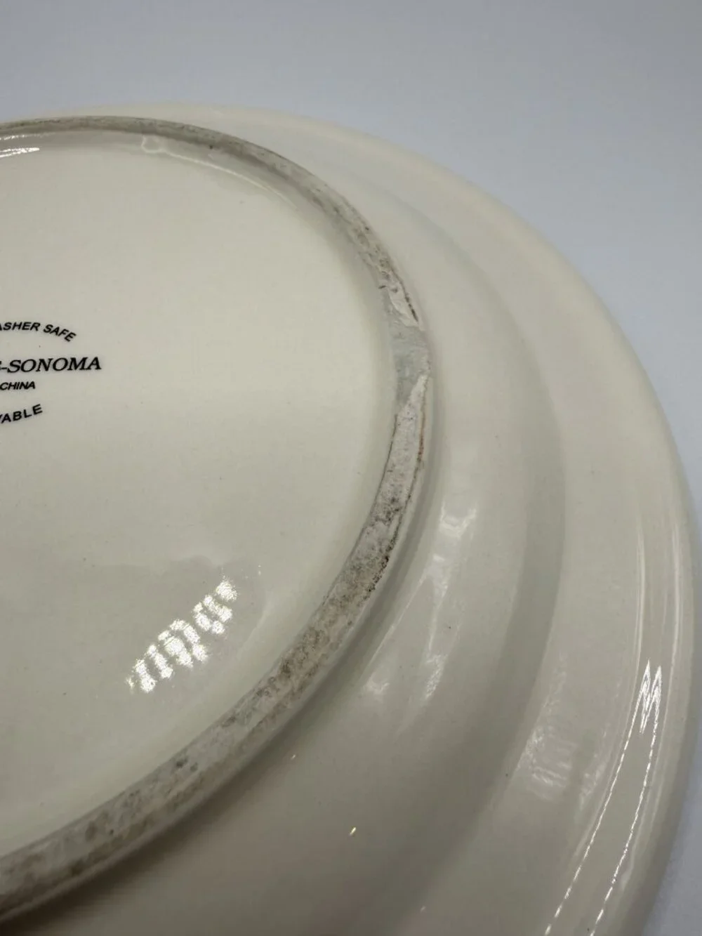 Williams Sonoma 'Vintage Football Collection' Snack Plate Set/4